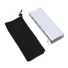 16 шт. портативный алюминиевый сплав Кассетная печь лобовое стекло для пикника лобовое стекло