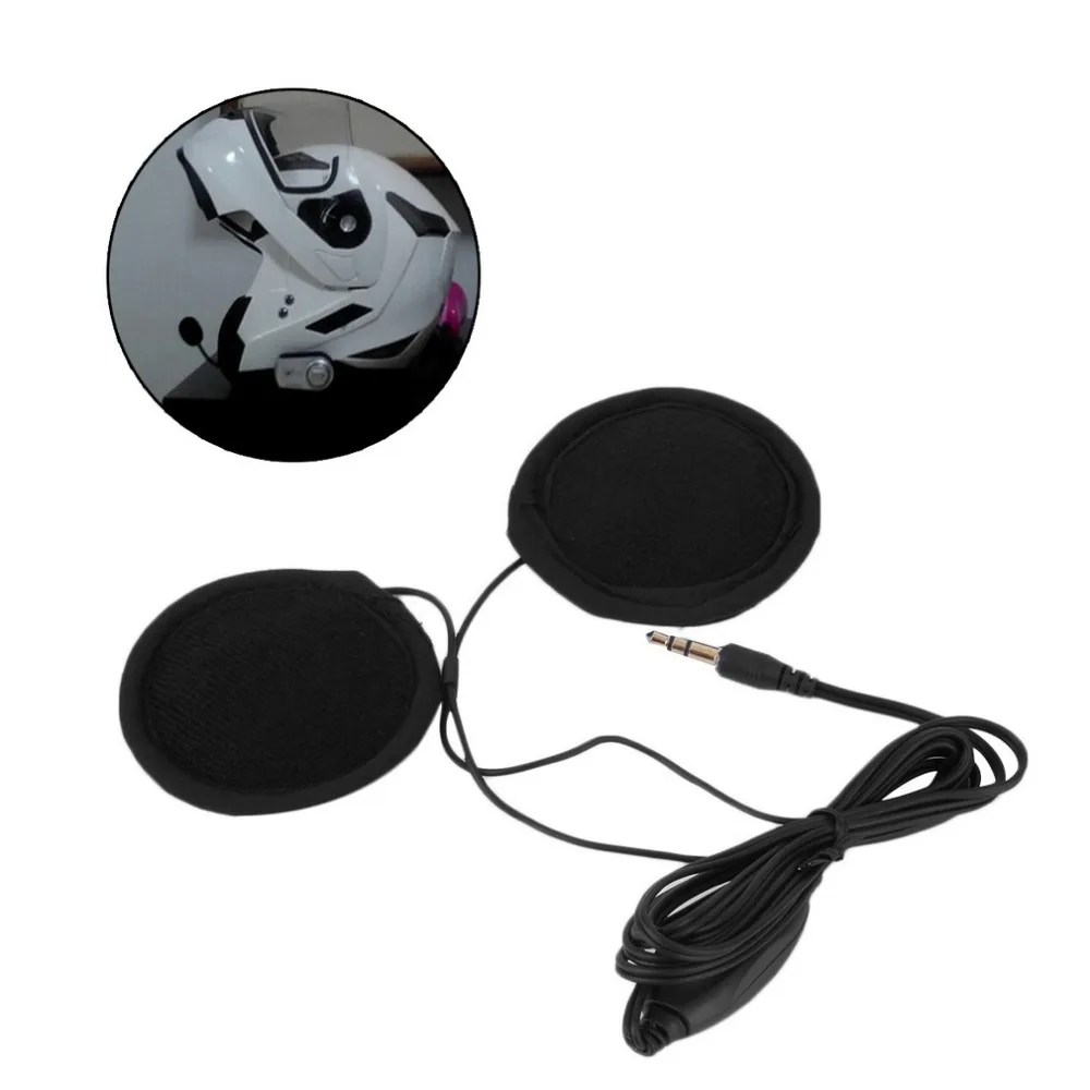 3.5mm Motorbike Motorcycle Helmet Stereo Speakers Headphones Volume Control Earphone for MP3 GPS Phone Music