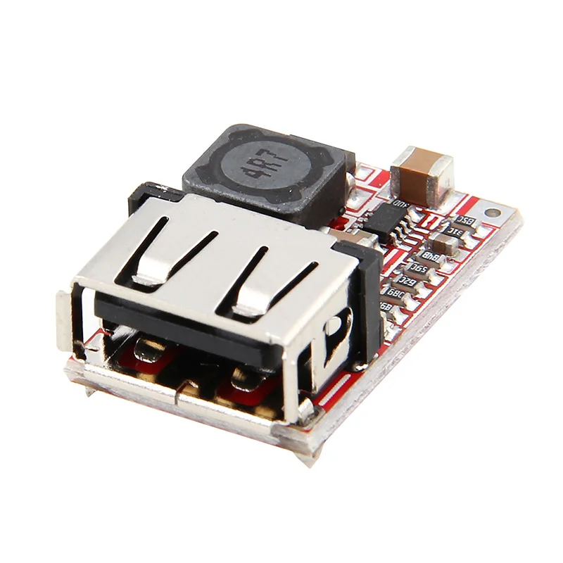 Step Down Converter DC 6v-12v-24v to 5V USB Output Power Supply Module –  MONDUINO