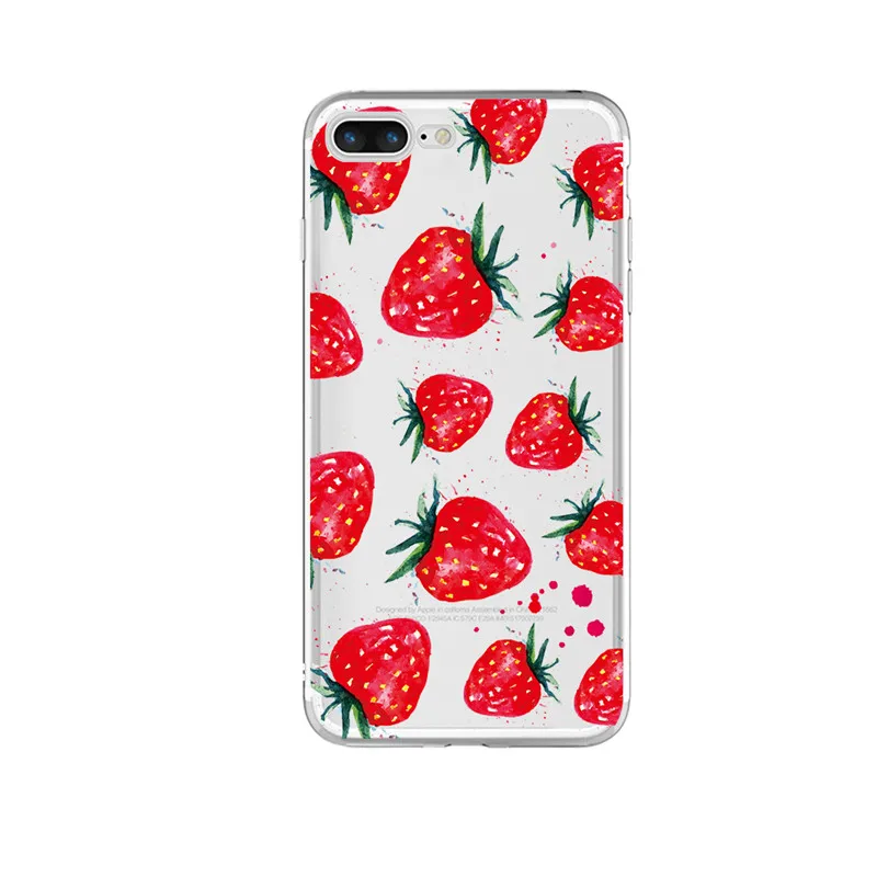 

50pcs Wholesale Custom Design Transparent TPU Clear Phone Cover for iPhone 7 7Plus Customize Pritning Clear Soft Silicone Case