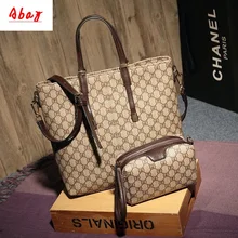 Abay Новая модная женская сумка с классическим принтом, трендовая сумка для мамы, простая диагональная большая сумка