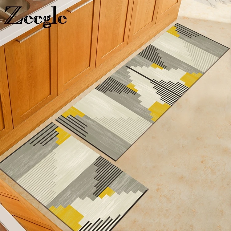 Zeegle هندسية حصائر مطبخ المضادة للانزلاق منطقة البساط لغرفة المعيشة غرفة نوم السجاد سجاد السرير أريكة الجدول الحصير الحمام البساط