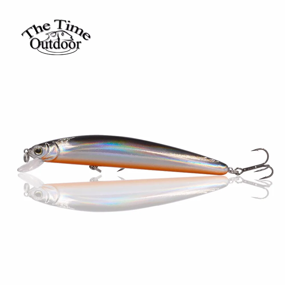 

1 pcs The Time Outdoor big Minnow fishing lure hard plastic fishing bait with 120mm/12g Floating isca artificial fishing lures