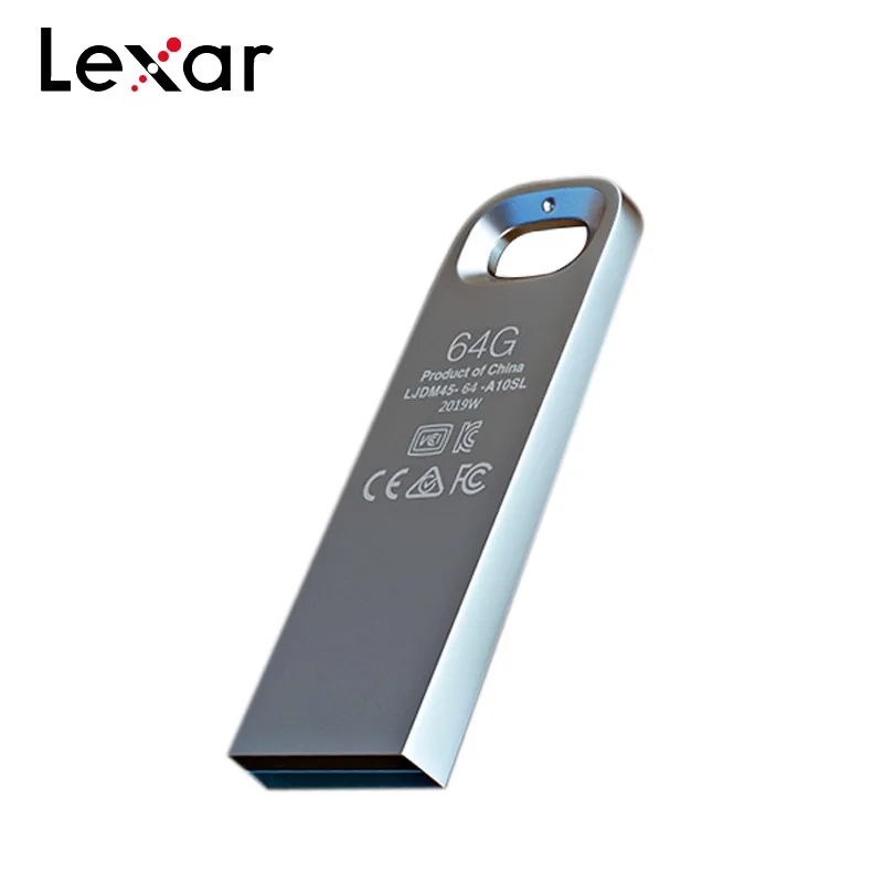 Высокая Скорость до 100 МБ/с. USB флэш-накопитель Lexar 32 Гб 64 Гб 128 ГБ флэш-накопитель M45 флеш-накопитель USB 3,0 256-bit AES Pendrive