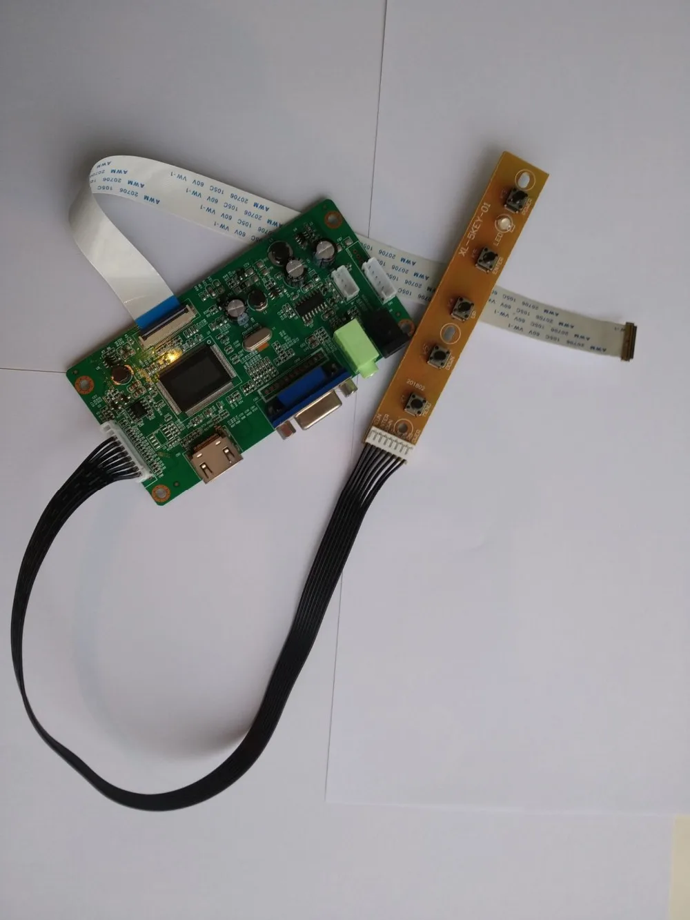 Комплект платы драйвера контроллера DIY для B125XTN01.0 HW3A 1366X768 EDP LCD светодиодный HDMI VGA монитор дисплей