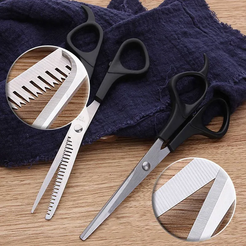Топ 1 шт. Профессиональный челка волос режущий инструмент ножницы прическа Набор для укладки