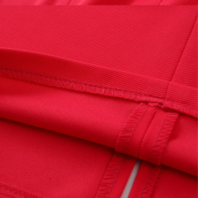 Женская однотонная офисная юбка карандаш addnew красная черная xxl XL XS Повседневная