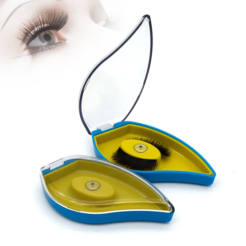 

High Quality 2 Pcs False Eyelashes Storage Case Lashes Organizer Mini Container