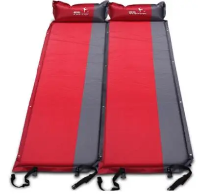 2 Pcs/1 الكثير Flytop 5 cm سميكة 2 شخصين التلقائي نفخ فراش التخييم في الهواء الطلق وسادة الصيد سادة الشاطئ سجادة للرحلات