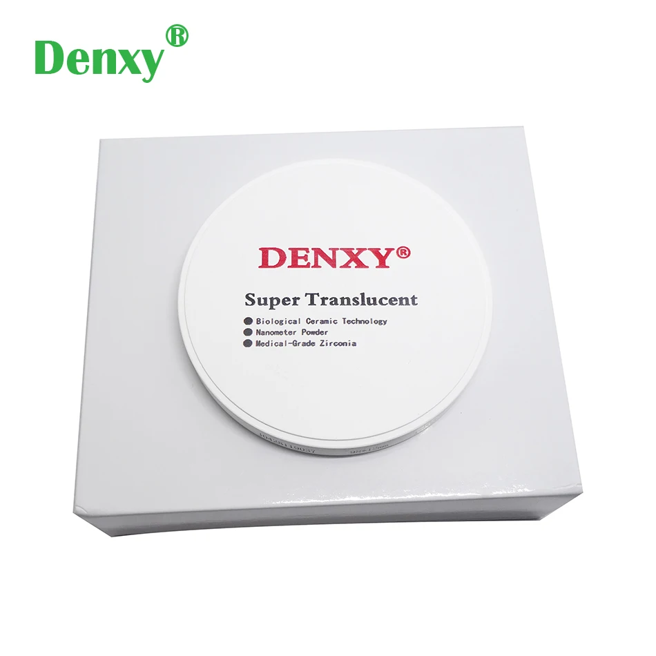 Denxy 1 шт Многослойные однопросвечивающие стоматологические блоки из циркония 98*10-30 мм Стоматологическая Система Виланд Высокое качество для изготовления зубов