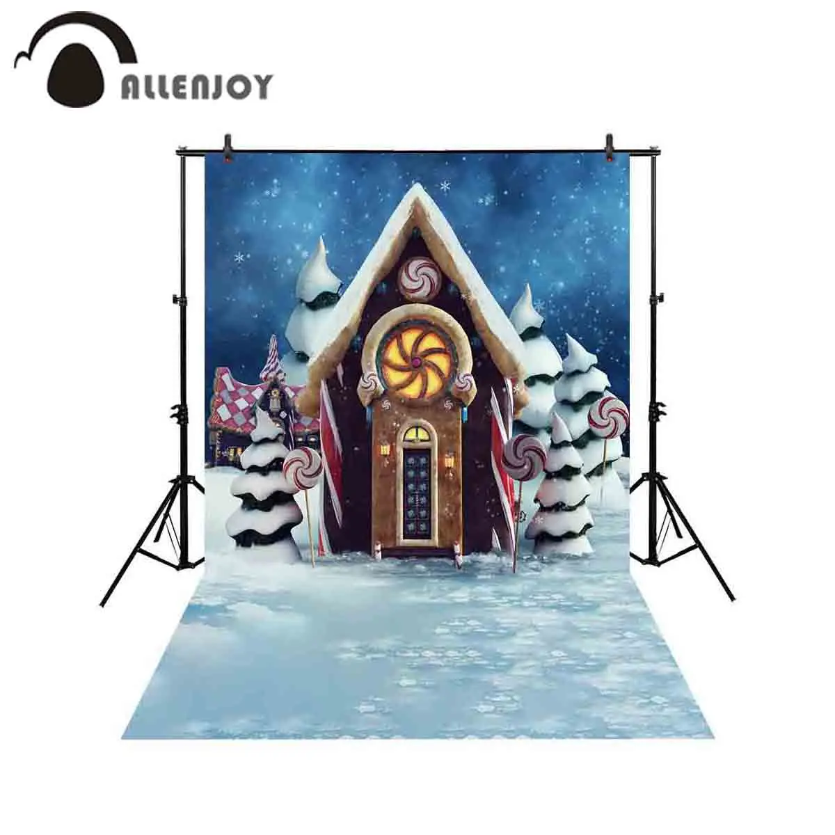 Allenjoy фоны для фотостудии сказочная сцена красочный имбирный дом Леденец Фон