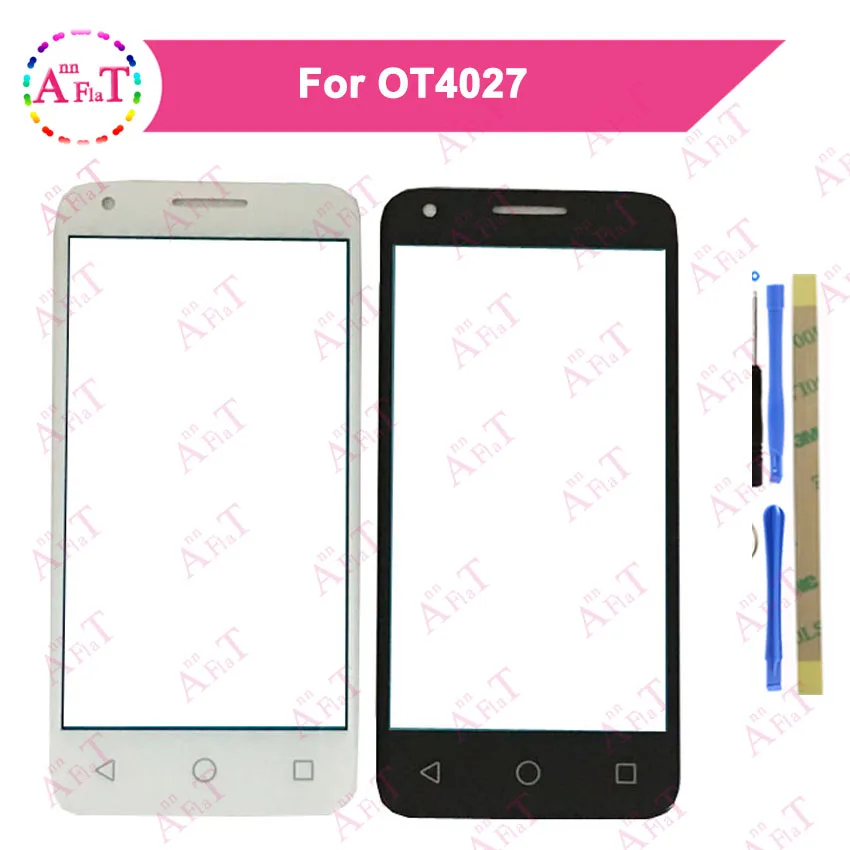 Для Alcatel One Touch Pixi 3 4 5 4027D 4027X ot4027 сенсорный экран дигитайзер Датчик внешняя