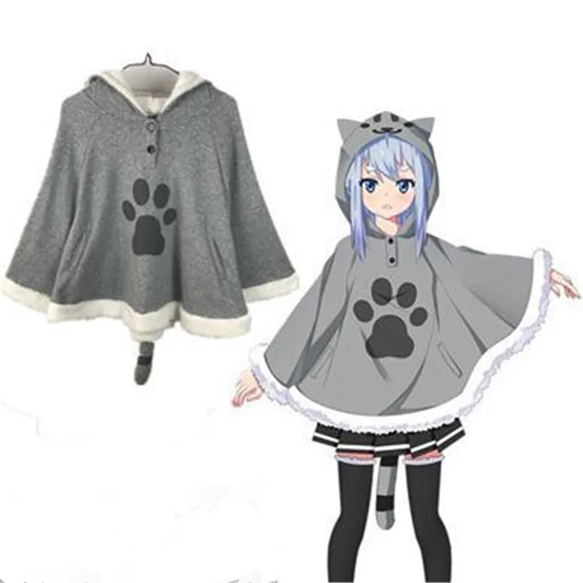 Anime Neko Atsume Cosplay Costumes Cat Loveliness Fancy
