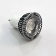 С регулируемой яркостью 7 Вт Светодиодный прожектор Epistar GU10 7 W 700lm COB Светодиодный прожектор AC110V/220 V светодиодный лампы 50 шт./лот DHL UPS