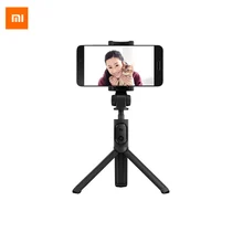 Xiaomi Портативный Мини Штатив Селфи Stick 3 в 1 Выдвижной Монопод Телефон Bluetooth Пульт Дистанционного Спуска Затвора для iPhone Sumsang Android