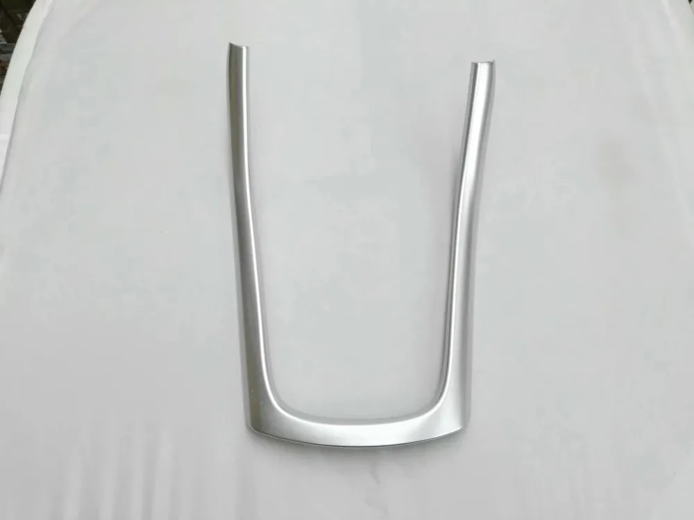 Para Audi Q3 2013-2016 opaco interno consola Centro pannello della scatola del cambio di figura di u telaio di copertura recortar Para Audi Q3 2013-2016 opaco interno consola Centro pannello della scatola del cambio di figura di u telaio di copertura recortar