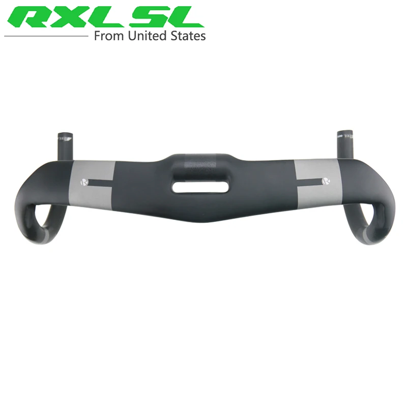 

RXL SL Road Bike Carbon Handlebar 31.8mm UD Matte Black Cycling Highway Bicycle Bent Bar Internal Carbon Road Handlebars