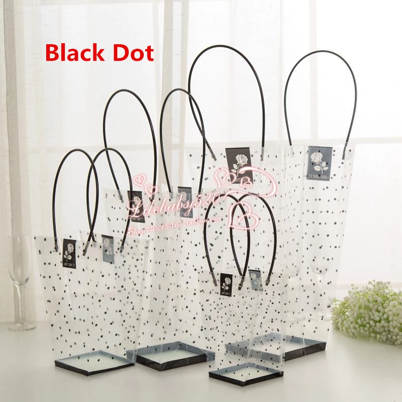 5 шт. прозрачные водонепроницаемые подарочные пакеты для цветов|bag for|bag flowerbag material