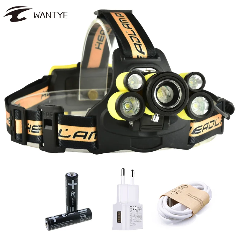 LED Headlamp USB