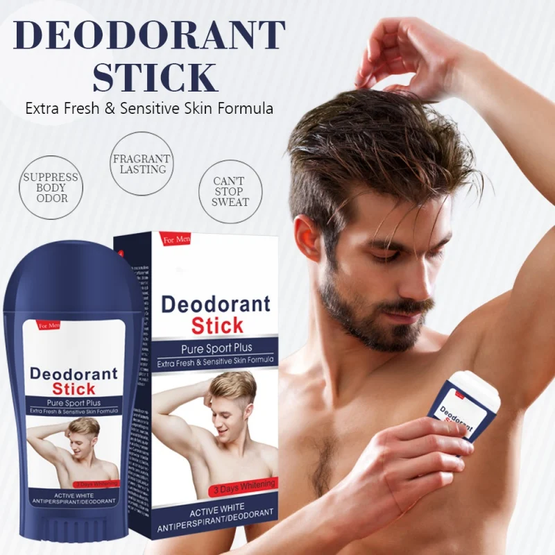 Дезодорант-стик Устранение запаха Пота Подмышки природные антиперспирант Стик для Для мужчин