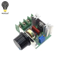 WAVGAT Alta Qualidade 2000W AC 220V SCR Regulador de Tensão Eletrônico Controlador de Módulo de Controle de Velocidade Em Todo O Mundo Top Venda