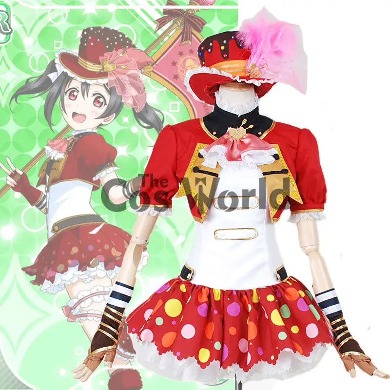 Отлично! Маскарадный костюм Love Live Yazawa Нико Ко Дню Святого Валентина форма наряд