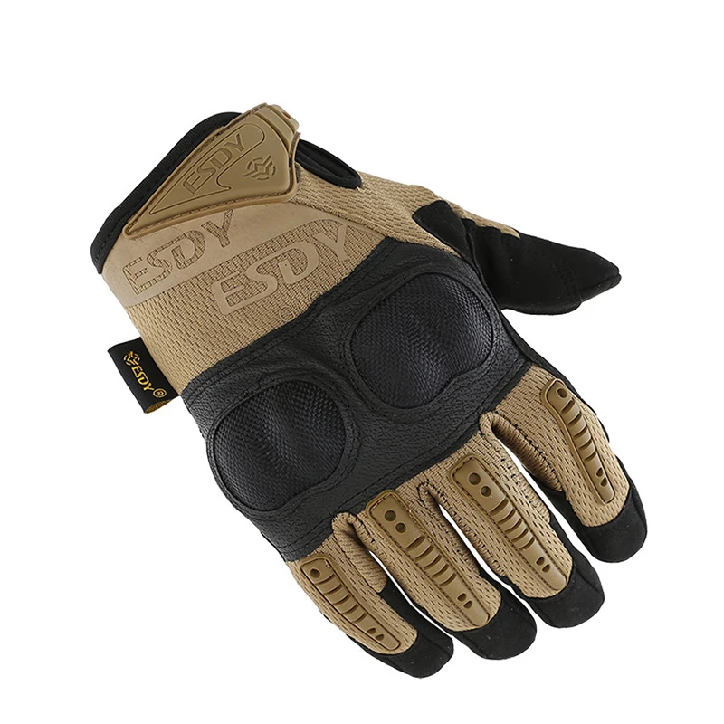 

New Seal Tactical Gloves Military Super Fiber Protective Wearproof Full Finger Glove Outdoor Climbing Riding Gloves AE005