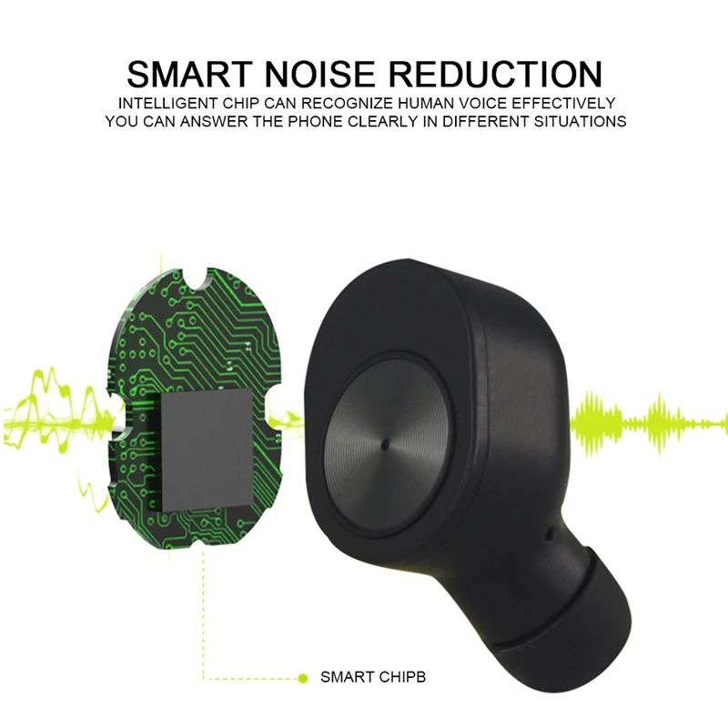 

2019 New High Quality T50 TWS 5.0 Bluetooth Earphone Wireless Earphones Smart Touch Control Earbuds