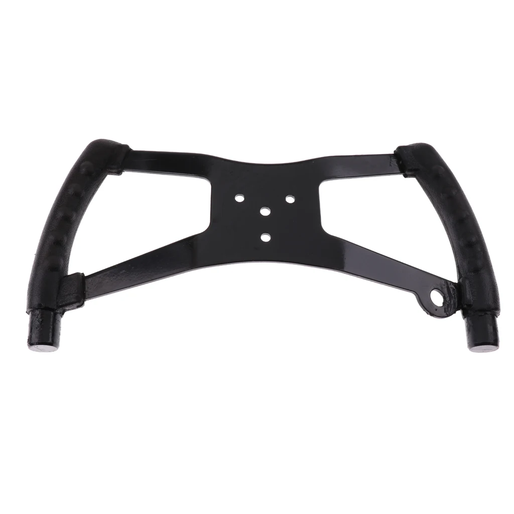 1 Pcs Black 340 x 170 mm Go Kart Steering Wheel Butterfly Style for Riding Lawn Mower Racing Go Kart Accessories 2019 New 