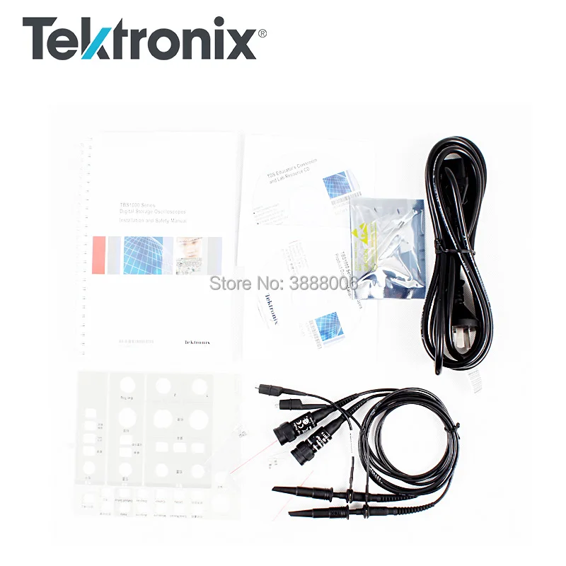 Двухканальный цифровой осциллограф Tektronix TBS1102 USB 2 канальный 100 МГц 1 ГГц/с