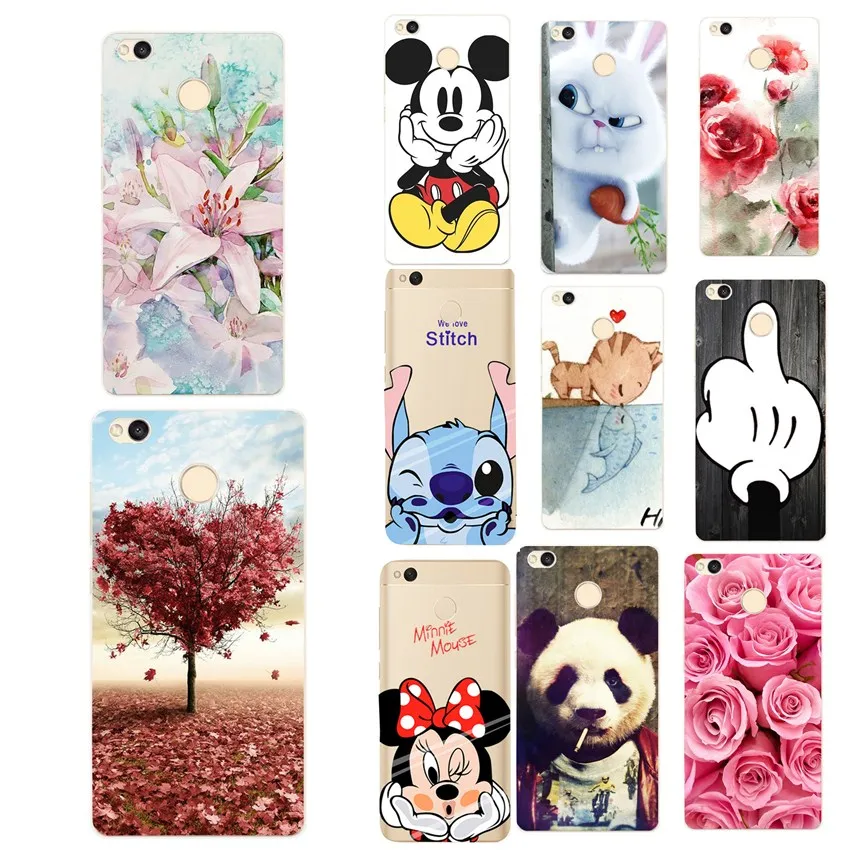 

Phone Cases For Xiomi mi A1 Redmi 4X Note 4X Note 3 4A capinha Soft Silicon Cover For Xiaomi Redmi 4X Case Luxury accessories