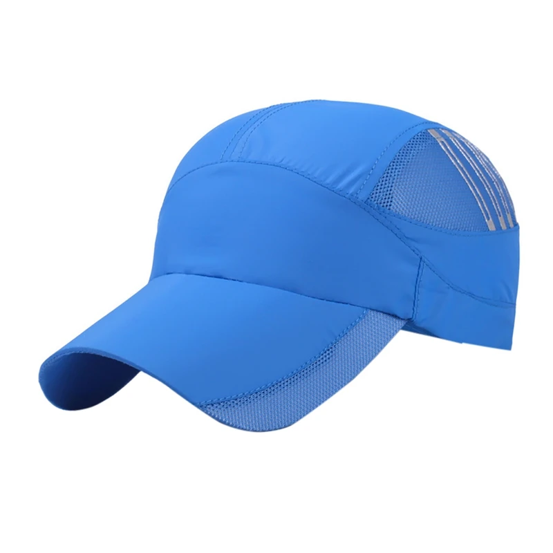 Солнцезащитный козырек Beathable Golf cap быстросохнущая анти-УФ Солнцезащитная шляпа путешествия Туризм Бег Уличный спорт головной убор