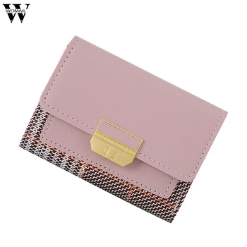 

Women Wallet Fashion Coin Purse PU Leather Ladies Handbags Simple Purse Cards Holder Wallets Totes Bags Clutch Money Bag