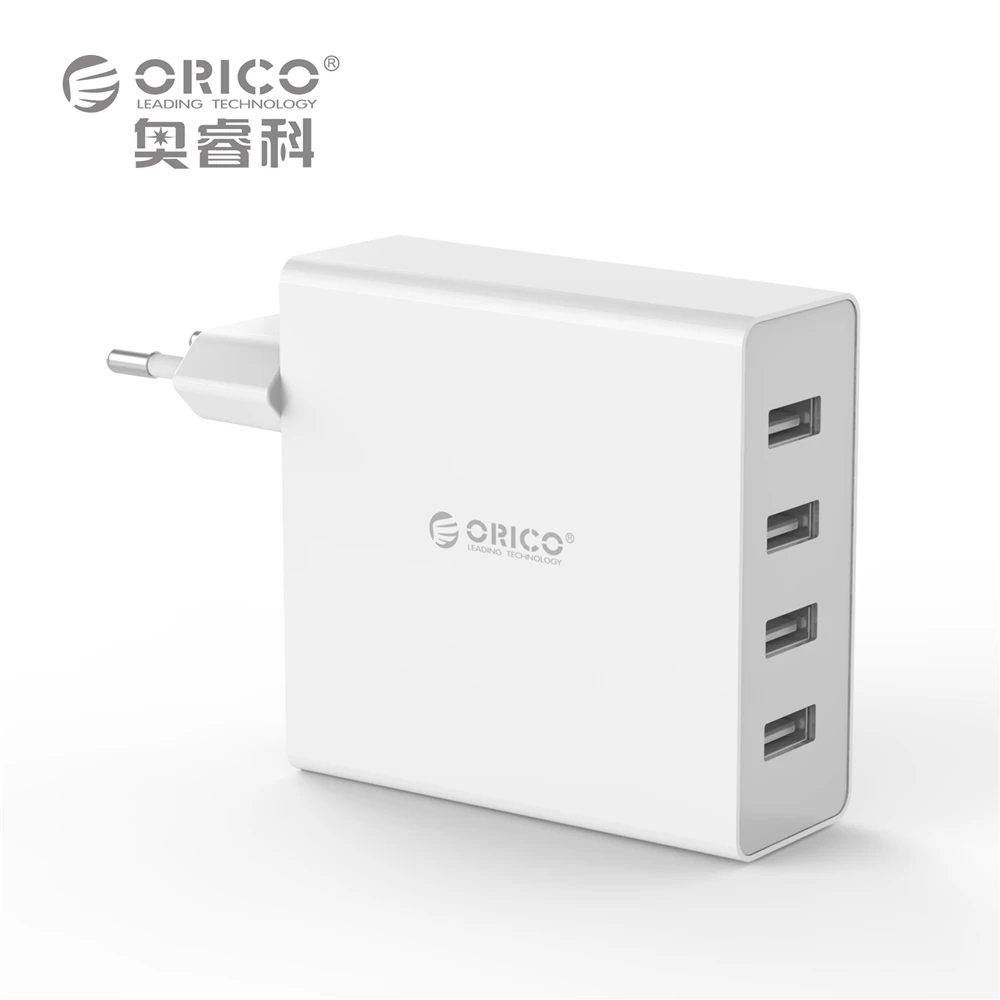 bilder für ORICO DCW-4U 4-Ports Wand Usb-ladegerät 5V2. 4A * 4 6A30W Gesamtleistung Smart control Chip-Schwarz/weiß bilder für ORICO DCW-4U 4-Ports Wand Usb-ladegerät 5V2. 4A * 4 6A30W Gesamtleistung Smart control Chip-Schwarz/weiß