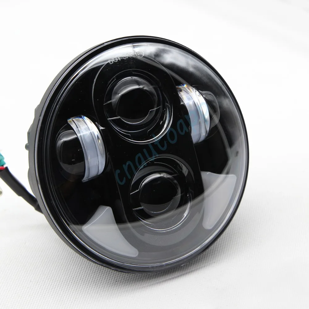 LED Daymaker Headlight Motorcycle Headlights 5.75" 53/4" Inch