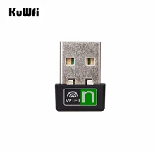 150 Мбит/с мини USB 2,0 Беспроводная сетевая карта 802,11 b/g/n приемник сигнала Wi-Fi для рабочего стола 2,4 ГГц беспроводной USB адаптер