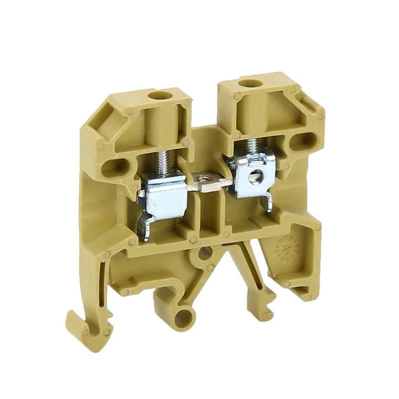 

50pcs Din Mount 2.5mm2 Universal Wiring Connector Weidmuller Type SAK-2.5EN Thin Modular Screw Terminal Blocks SAK2.5/EN