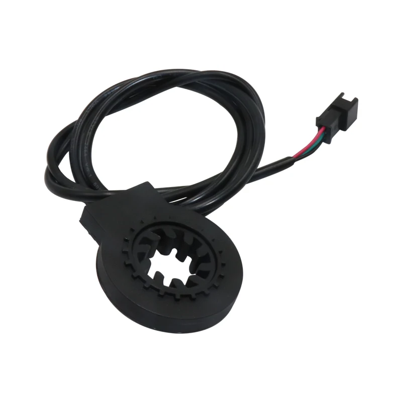 Dilwe Elektrische Fiets Pedaalsensor, 8 Magnetische Hall-sensor voor Trapondersteuning, Zwart