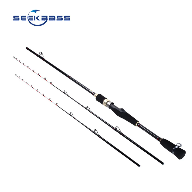 Новый продукт SEEKBASS 150/168 см 170/190 светильник Кая удочка для ловли лодки в соленой