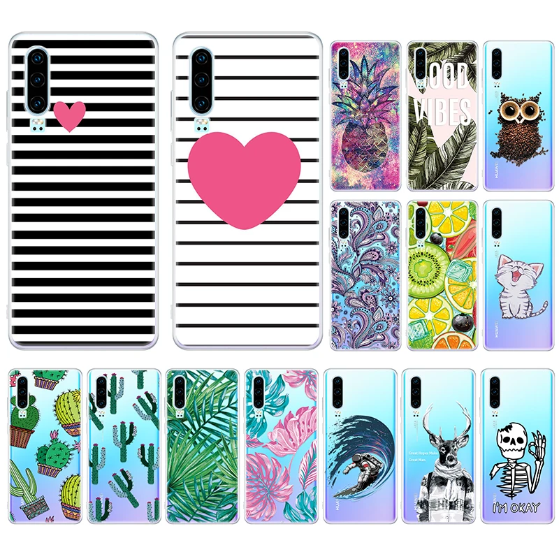 

Soft Patterned TPU Phone Case For Huawei Mate 20 10 Lite Pro Nova 2i Cover Coque For Huawei Honor 8X 20i 10i 9i 10 Lite Capas