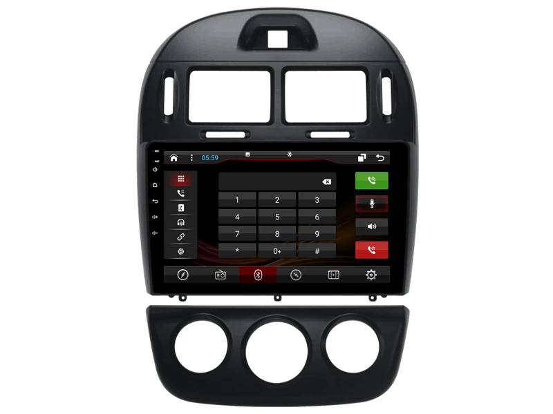 Top DSP android 8.1.2 gps navigation for Kia Cerato 2017 Forte Navirider car multimedia player stereo radio tape recorder headunit 3