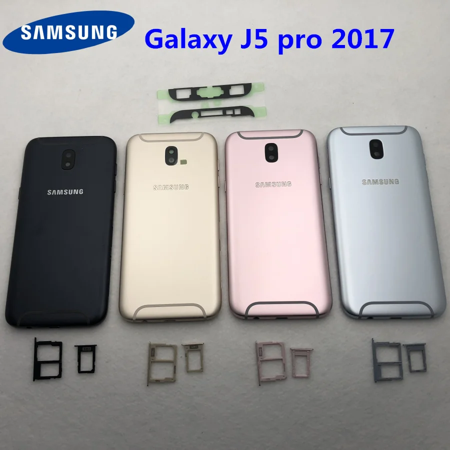 

For Samsung Galaxy J5 pro J5 2017 J530M Battery Cover Housing Back Cover Case Rear Door J530 J530F Original Aluminum back cover