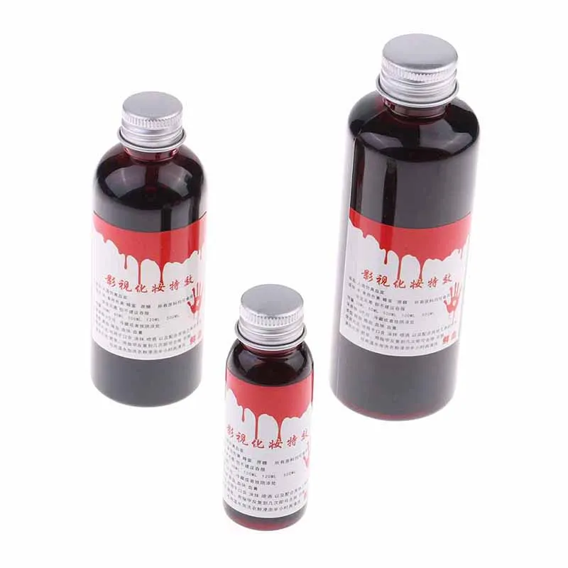 

Halloween Cos Ultra-realistic Fake Blood/simulation Of Human Vampire Human Hematopoietic / Props Vomiting Edible Pulp Festive