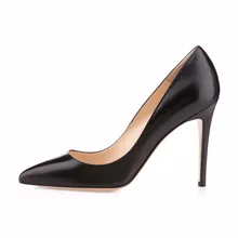 Women’s 100mm Fashion High Heels Pointed Toe Pumps Slip-on Stilettos Ladies Party Wedding Dress Shoes Multicolors Size US5-13