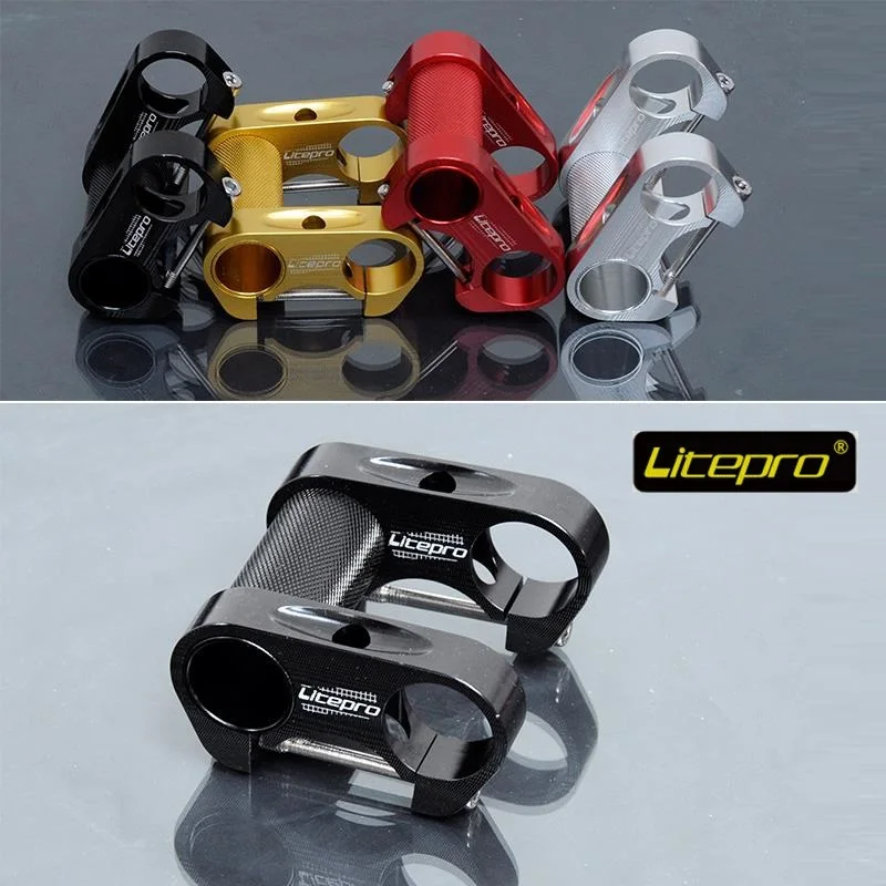 Ultralight LitePro Bicycle Adjustable Double Stem For Dahon Folding Bike Stem
