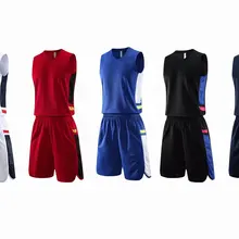 Male Basketball Jerseys With Side Pockets, High Quality Basketball uniforms, Quick Dry College Basketball Club Athlete Sportwear