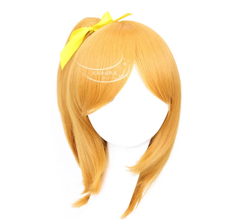 

New arrival top quality high temperature fiber cos play wigs Anime 50cm Love Live! Kousaka Honoka Orange Cosplay Wig