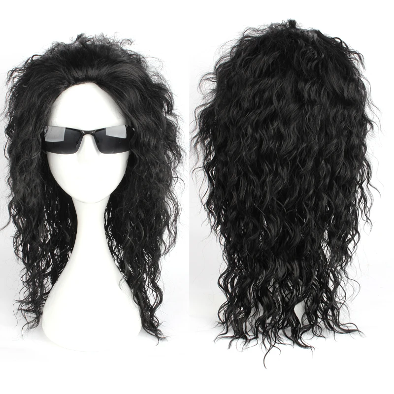 Michael Jackson Cosplay Black Wigs Costumes Halloween Men Women Special Use: Costumes