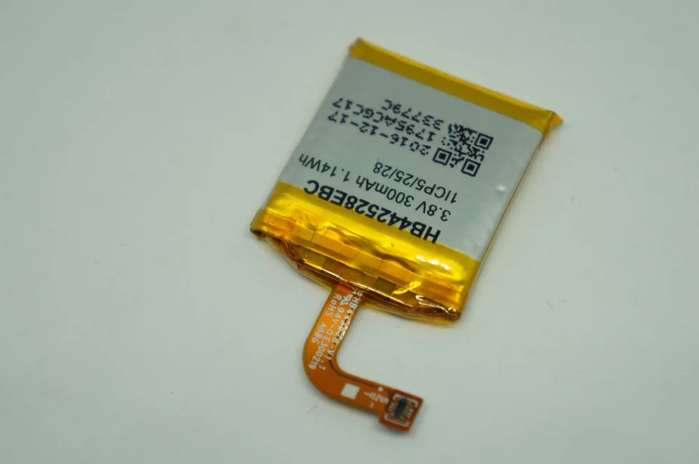300 мАч Оригинал HB442528EBC 1ICP5/25/28 батарея для Huawei часы Смарт драгоценность