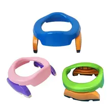 Детские путешествия горшок сиденье съемное сидение на унитаз дети удобные помощник многоцелевой экологически стул